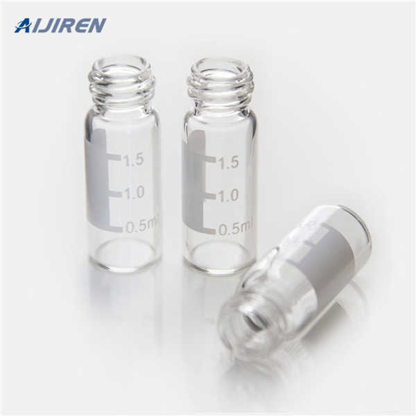 with writing hplc vials
