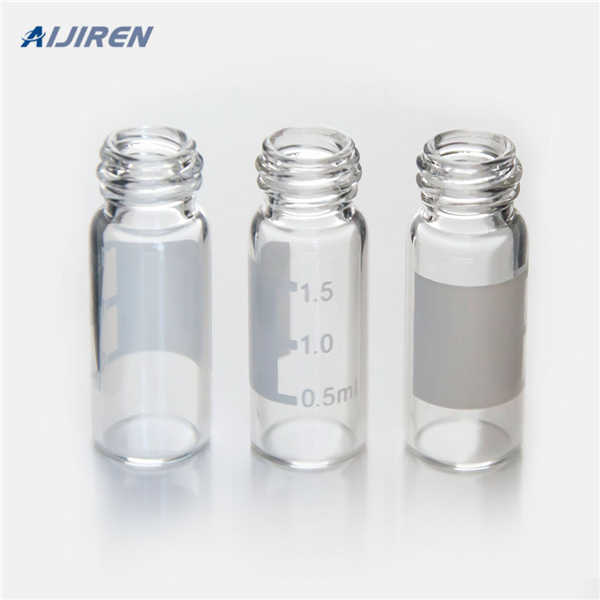 tubular glass for steroid Clear hplc vials