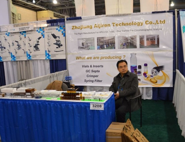 Autosampler Vial2014 Pittcon in Chicago