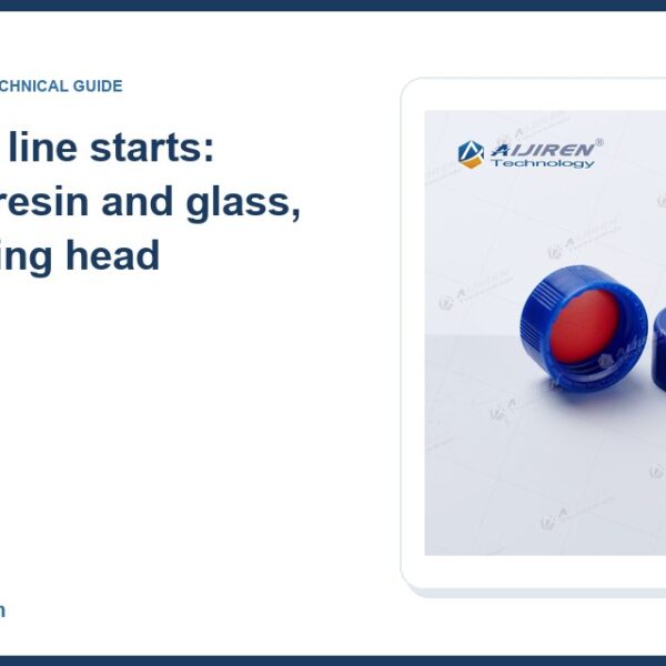 2ml HPLC VialWhere the line starts: incoming resin and glass, not the filling head